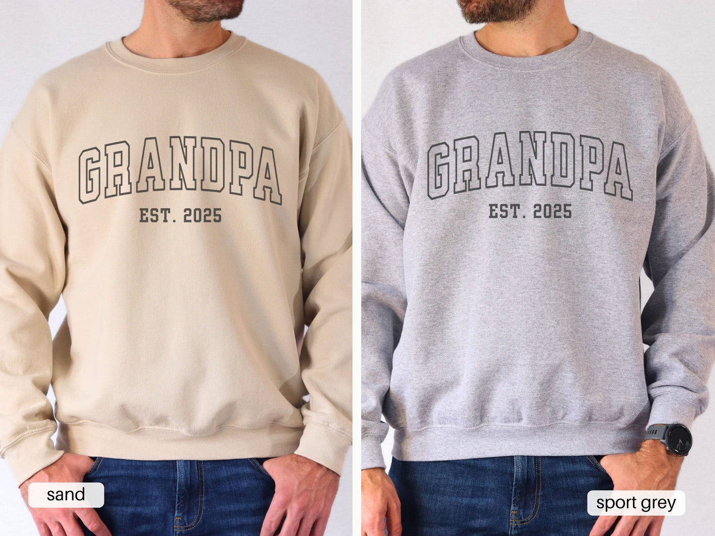 Varsity Male - grandpa 2025 - Gildan 18000