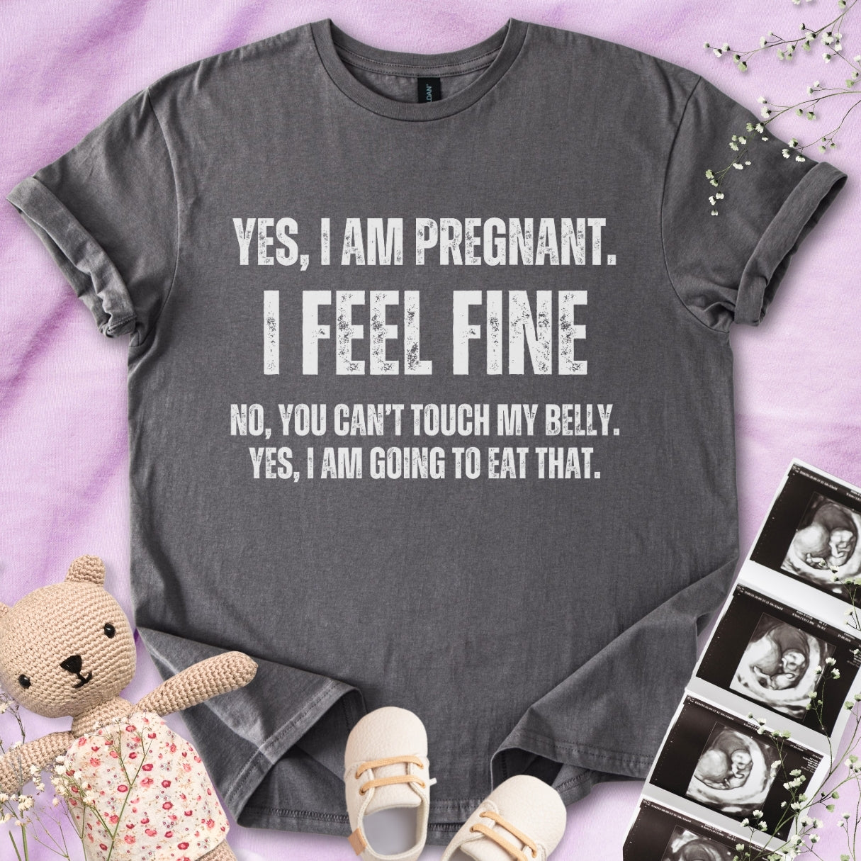 Yes, I am Pregnant Funny Shirt