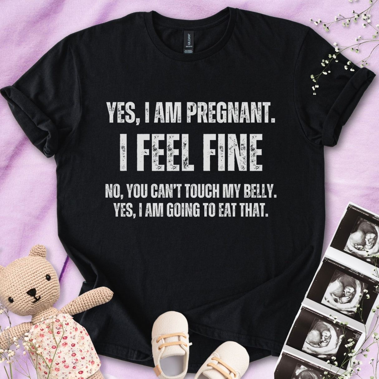 Yes, I am Pregnant Funny Shirt