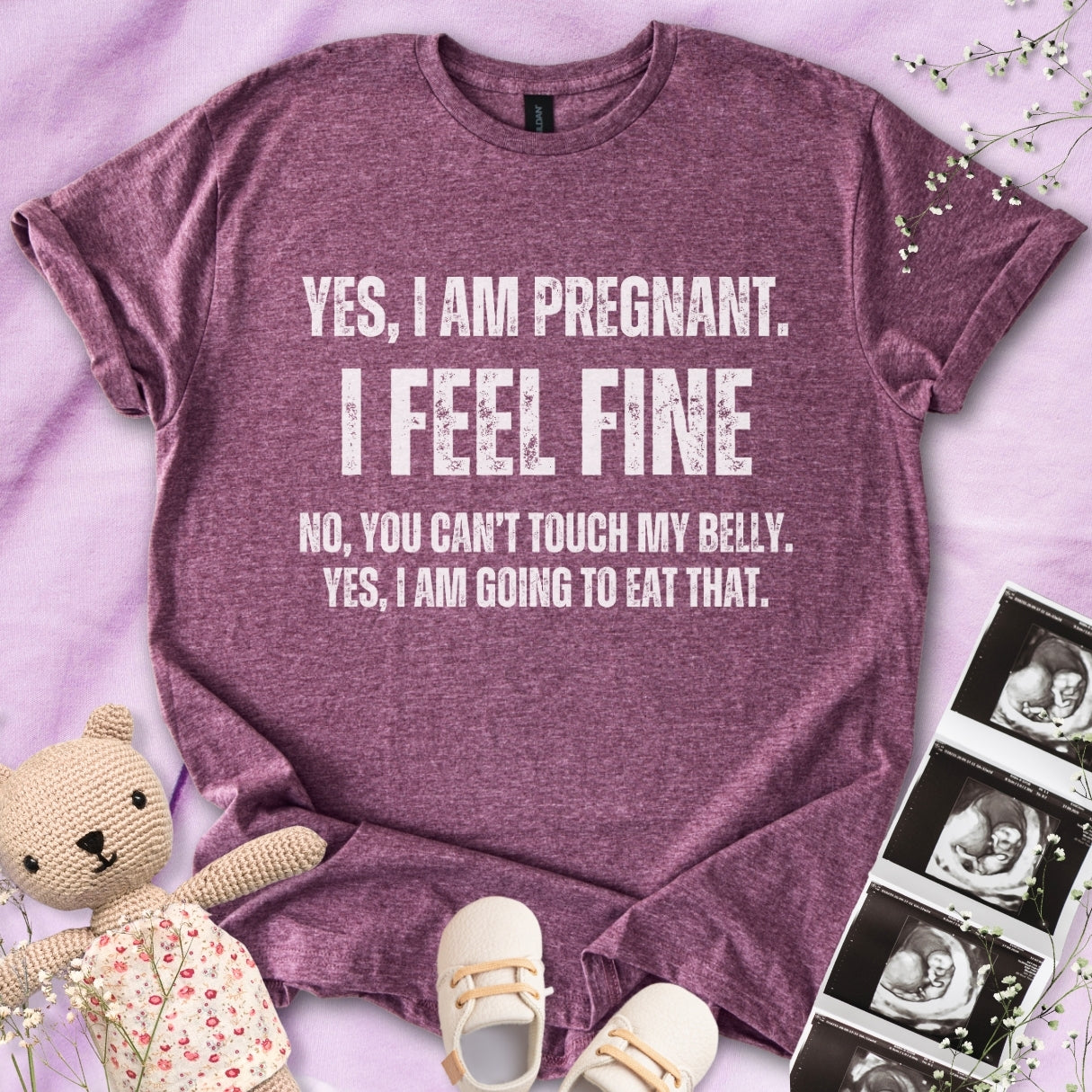 Yes, I am Pregnant Funny Shirt