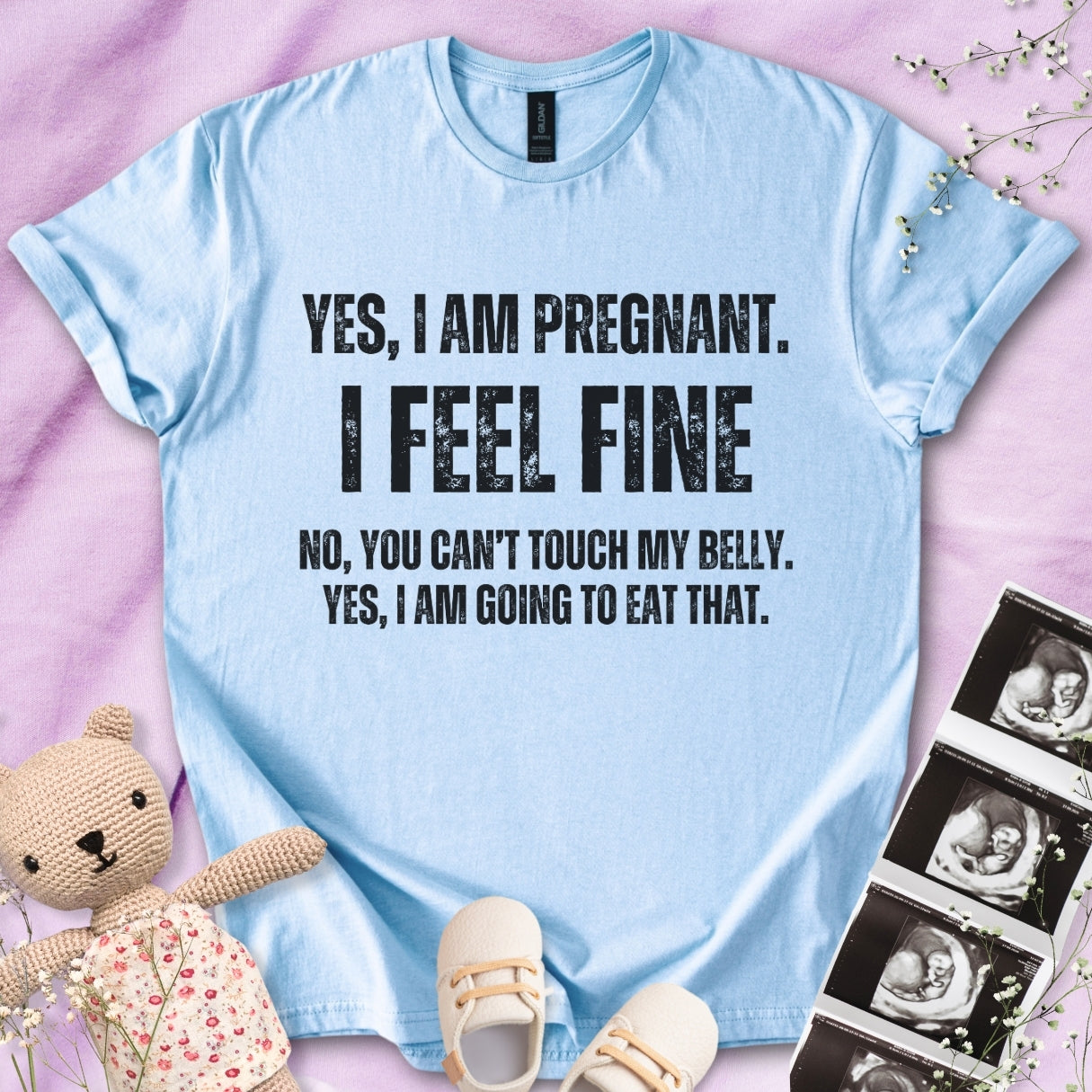 Yes, I am Pregnant Funny Shirt