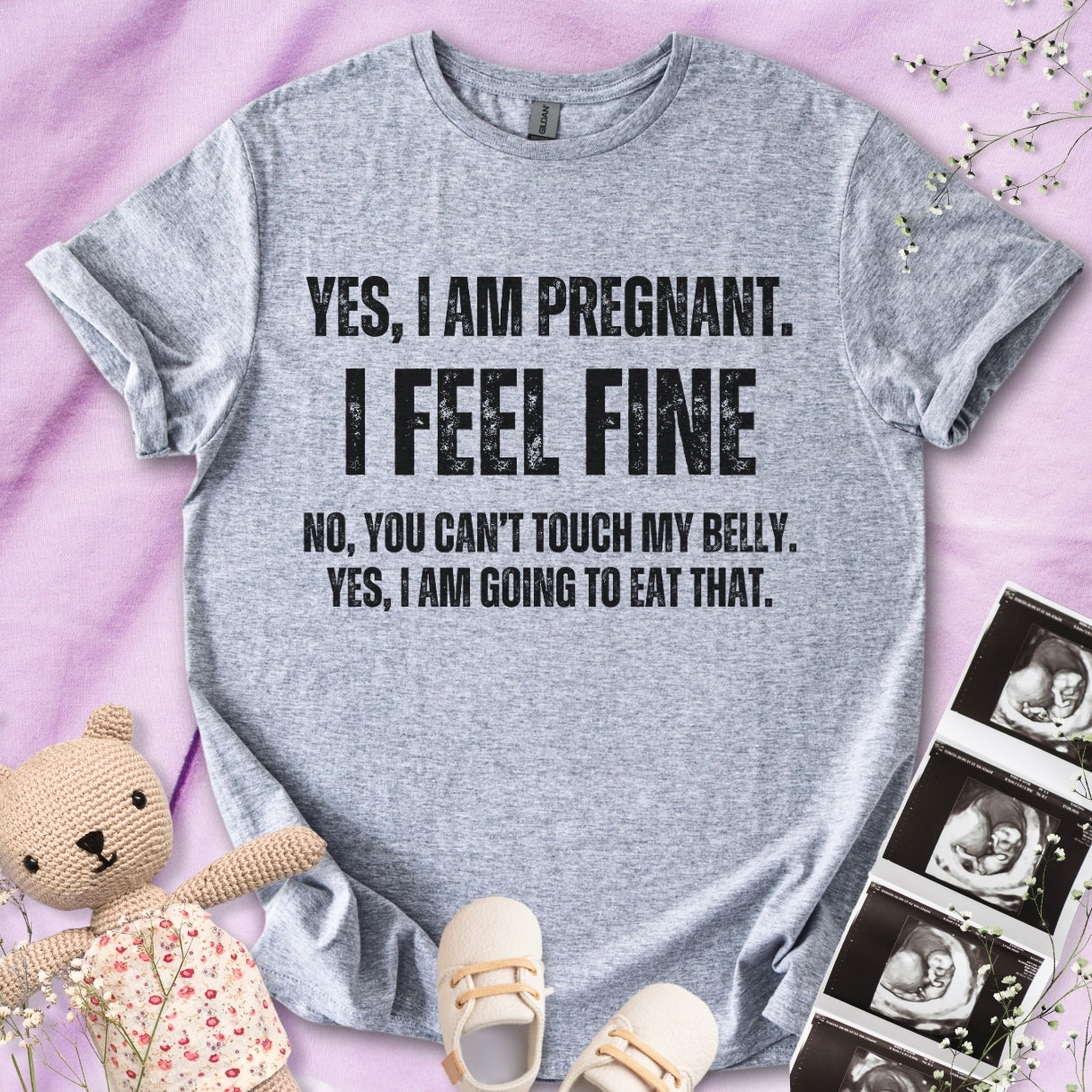 Yes, I am Pregnant Funny Shirt