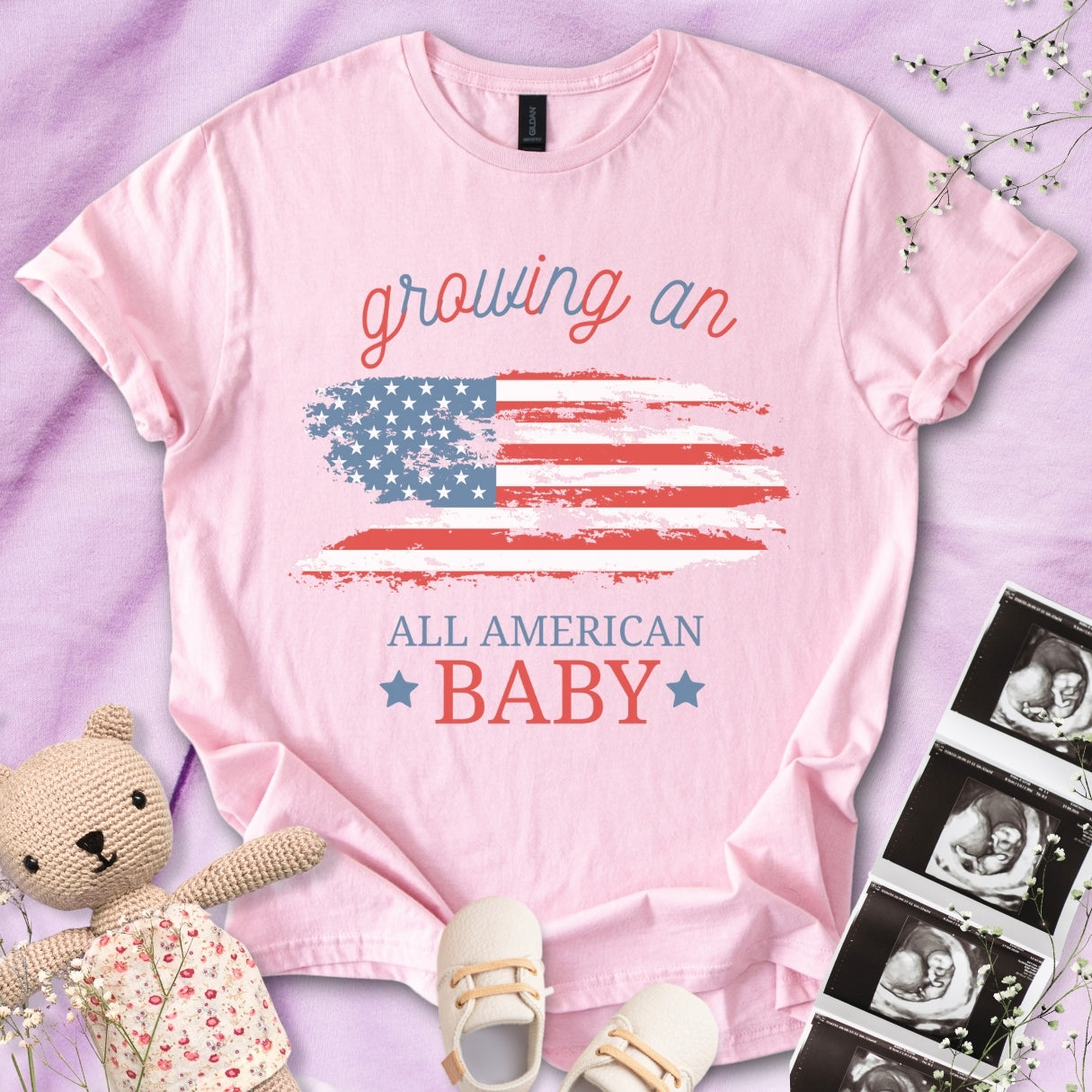 Growing An All American Baby Tee