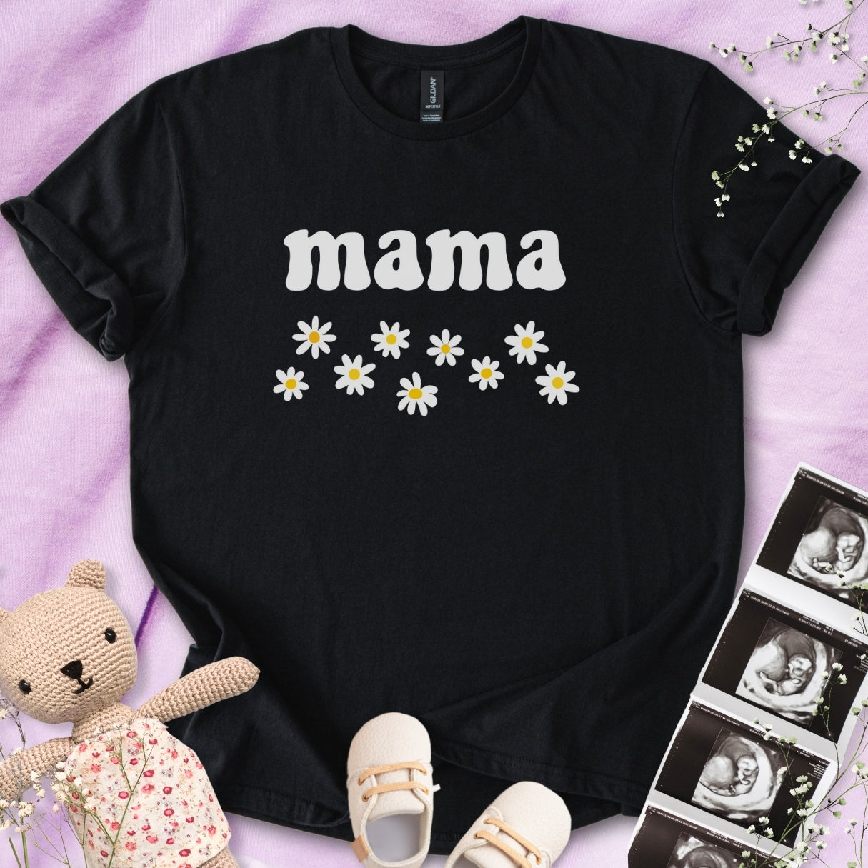 Mama Daisy Floral Tee