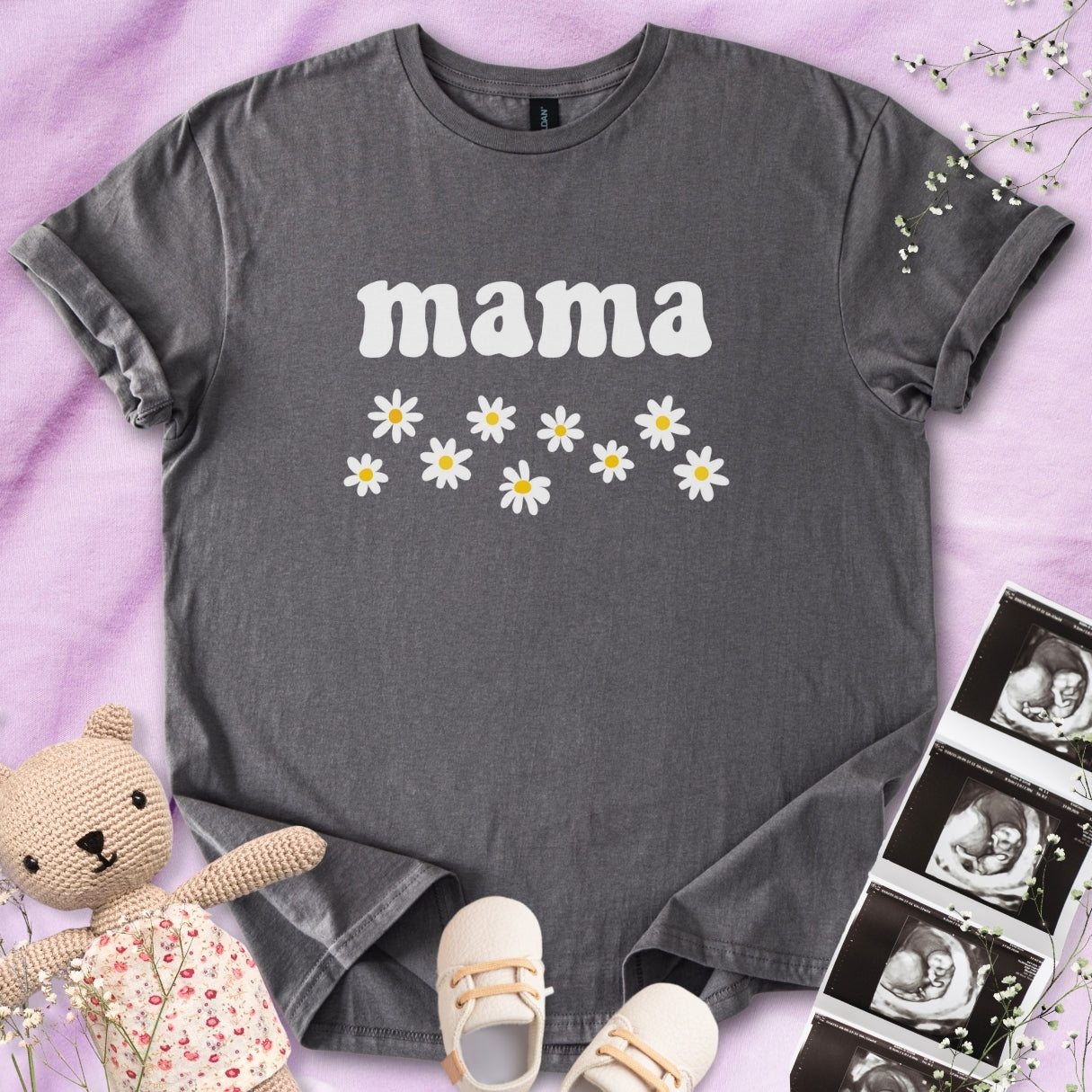 Mama Daisy Floral Tee