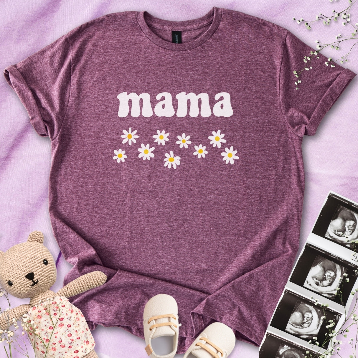 Mama Daisy Floral Tee