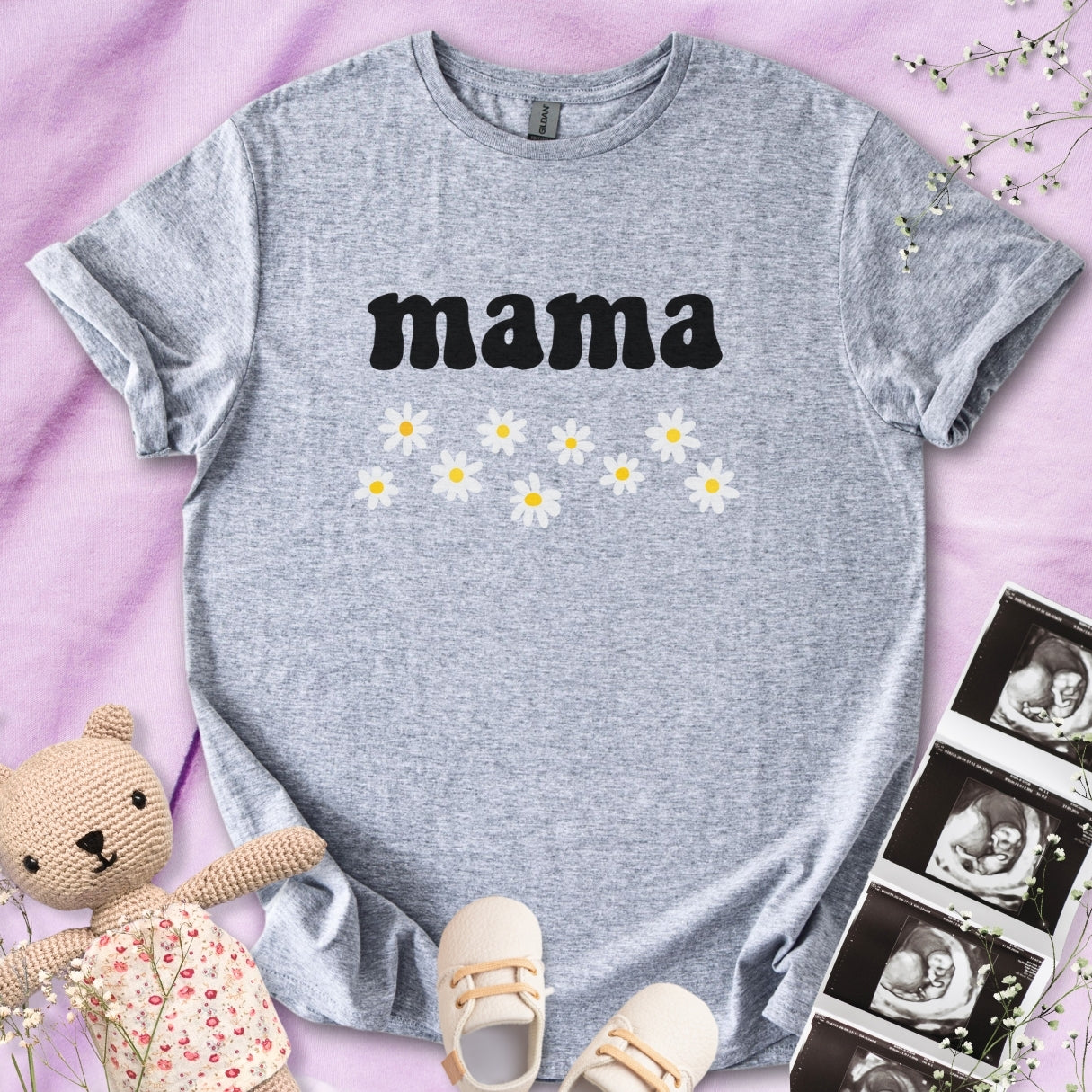 Mama Daisy Floral Tee