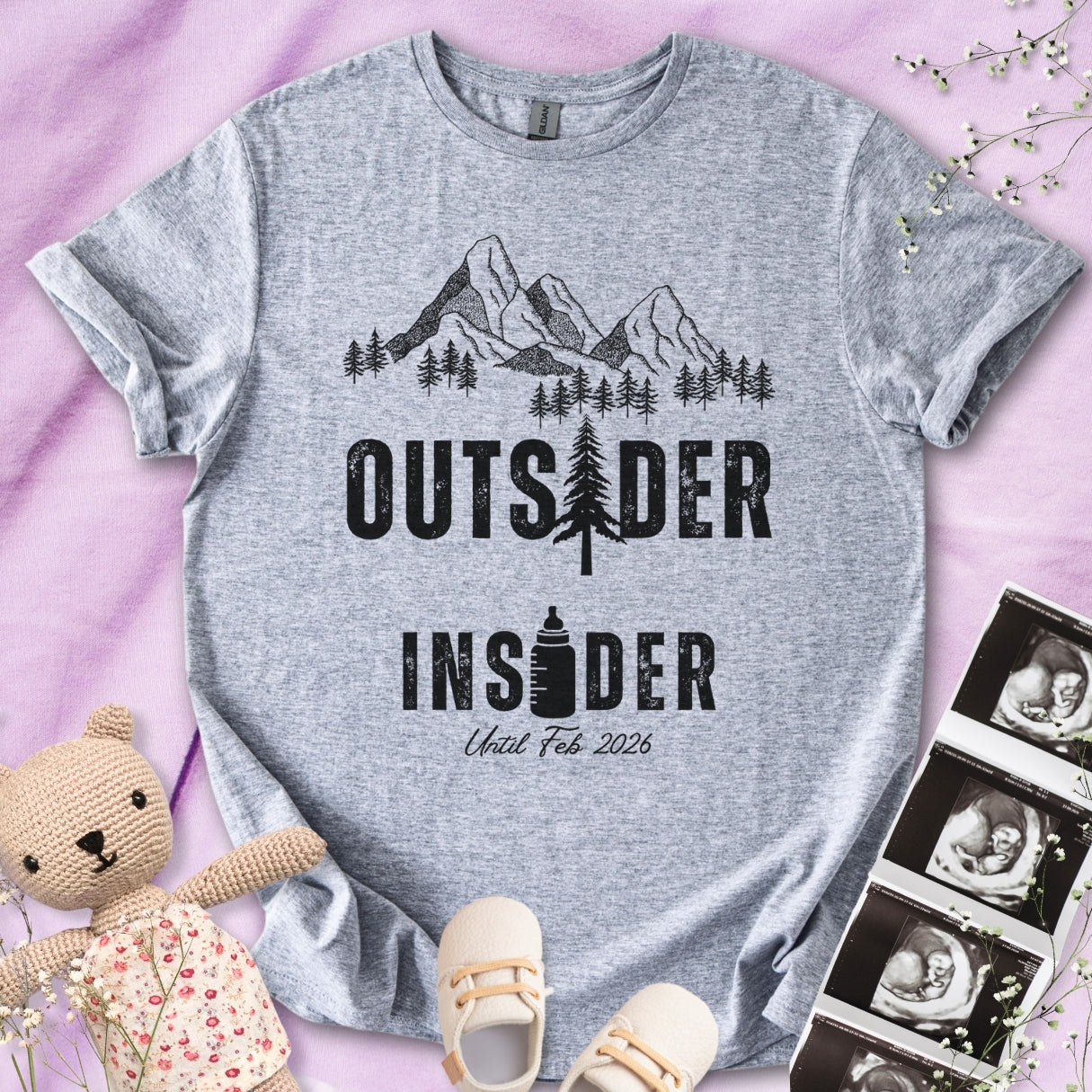 Outdoors Pregnancy Tee