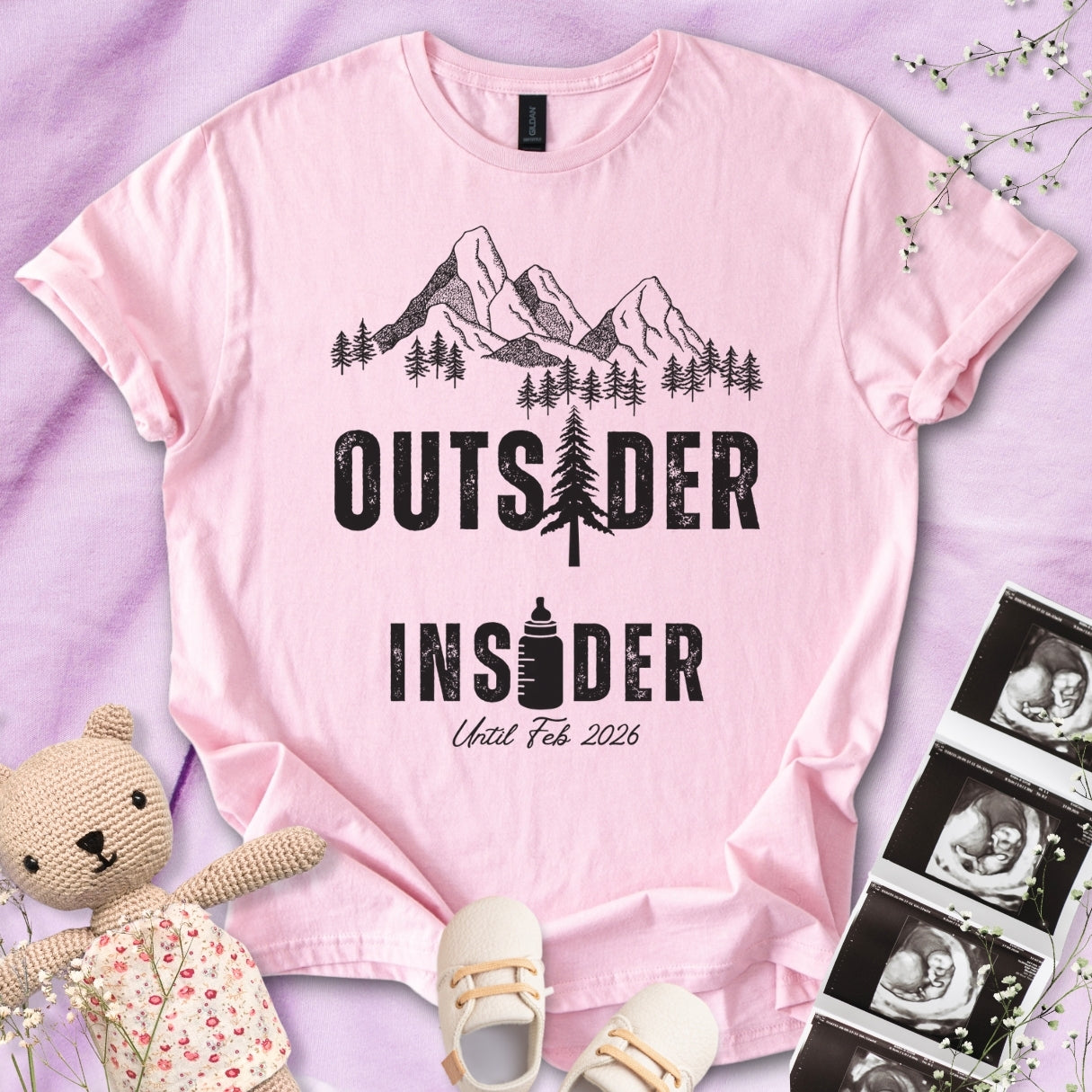 Outdoors Pregnancy Tee
