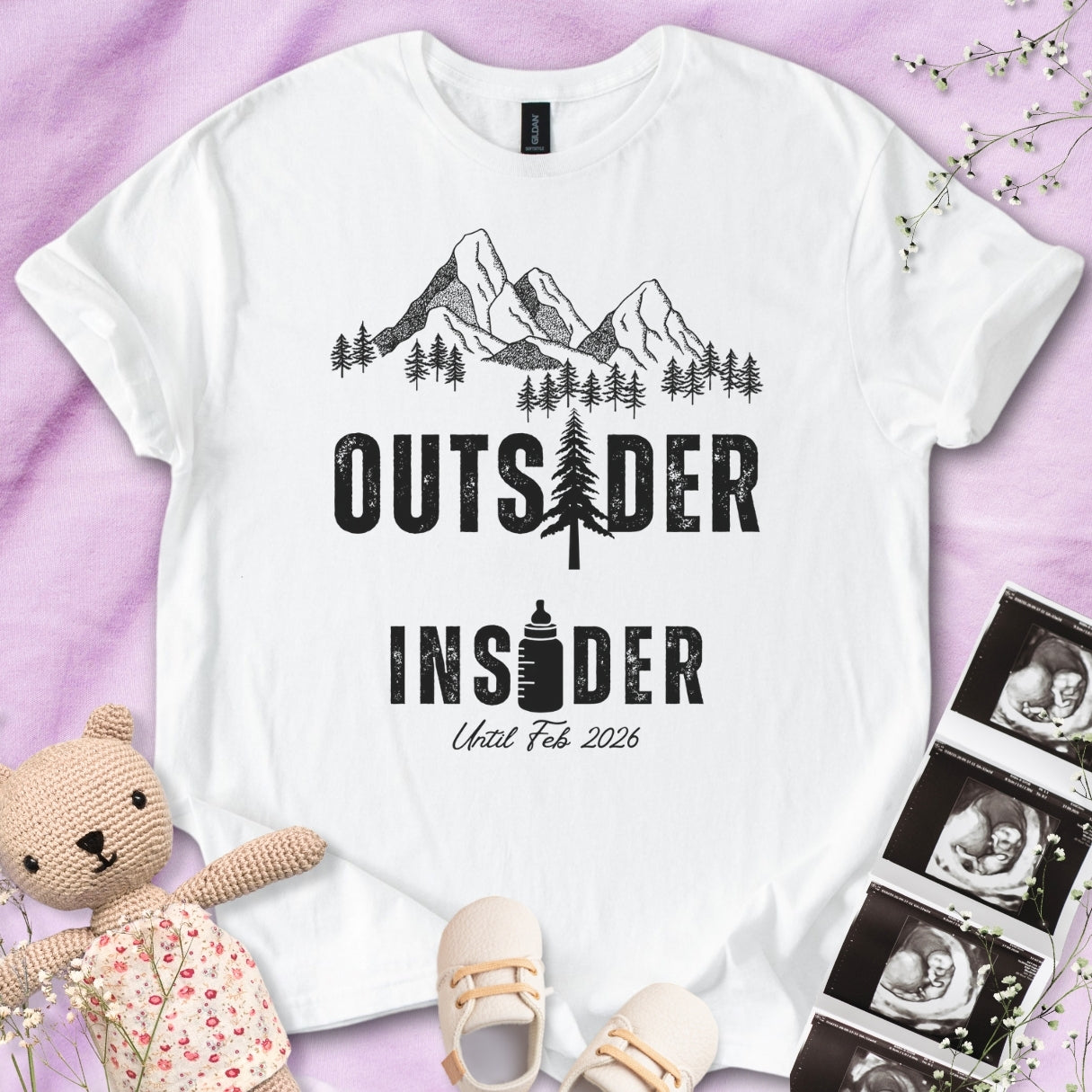 Outdoors Pregnancy Tee