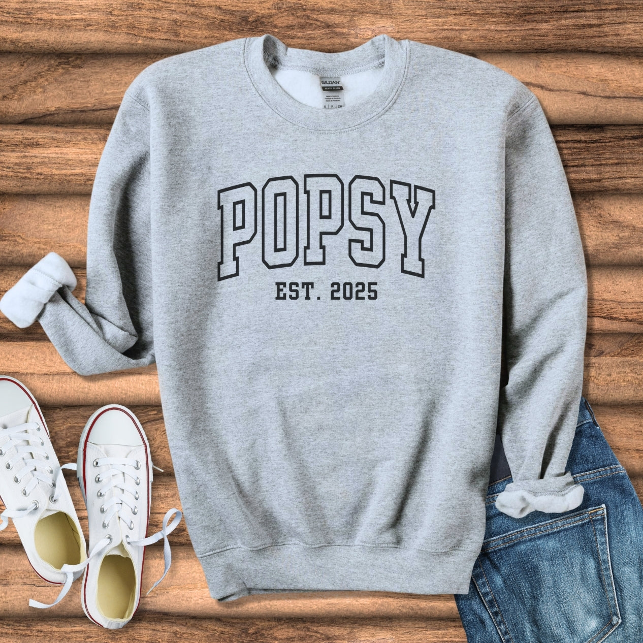 POPSY - Est Varsity Sweatshirt