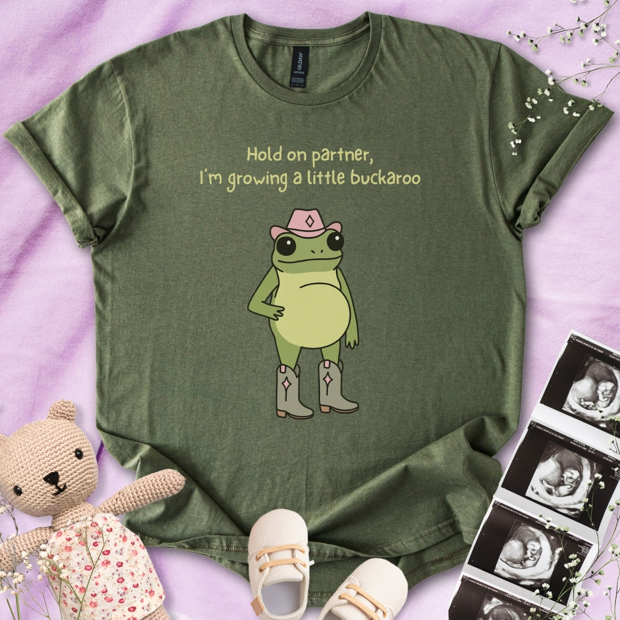 Growing A Little Buckaroo Tee