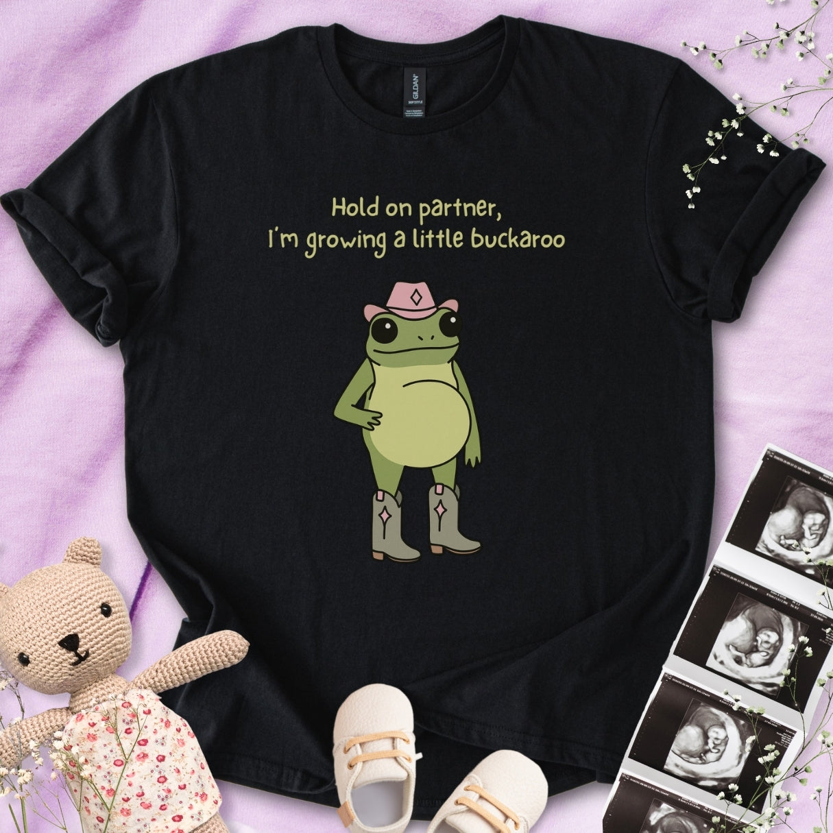 Growing A Little Buckaroo Tee