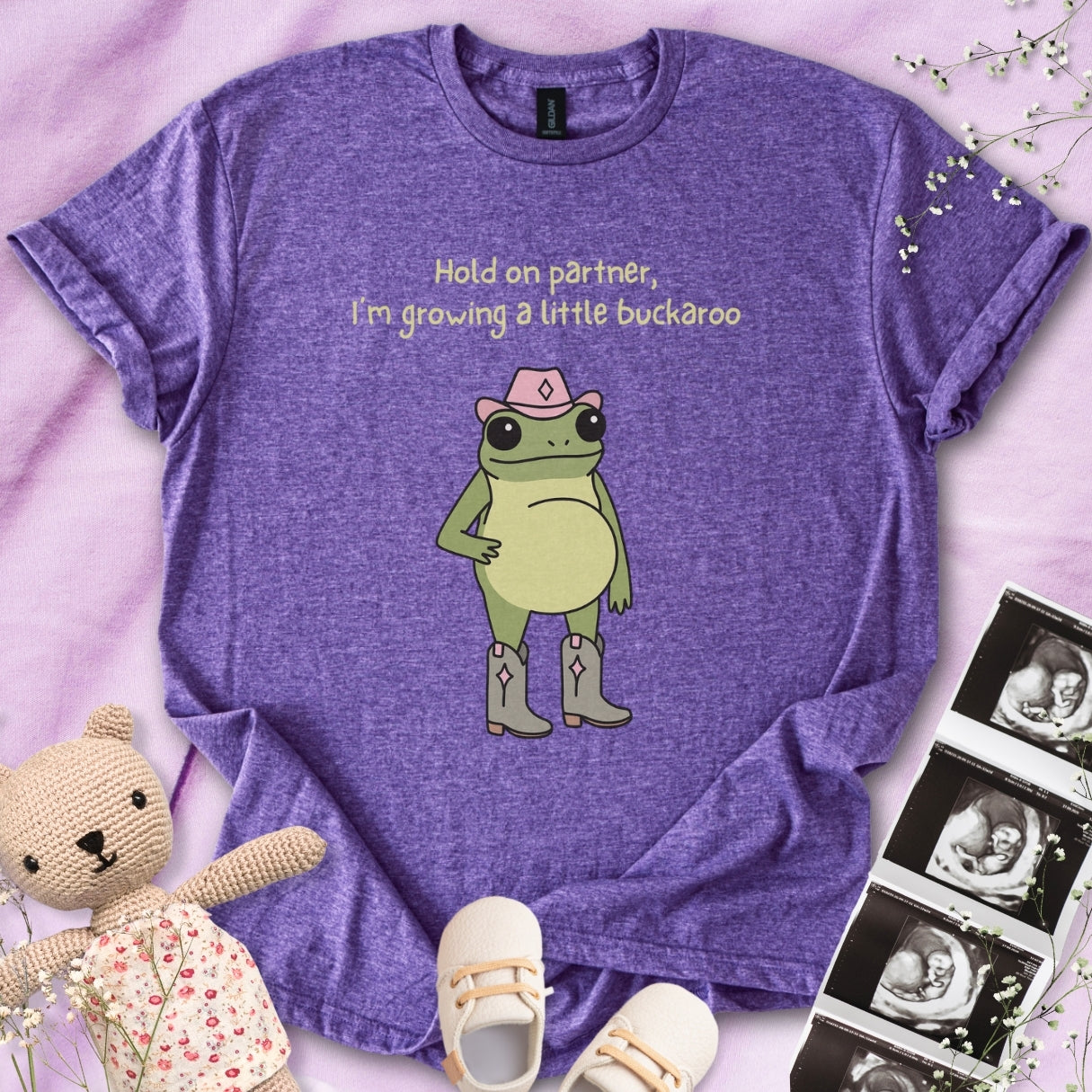 Growing A Little Buckaroo Tee