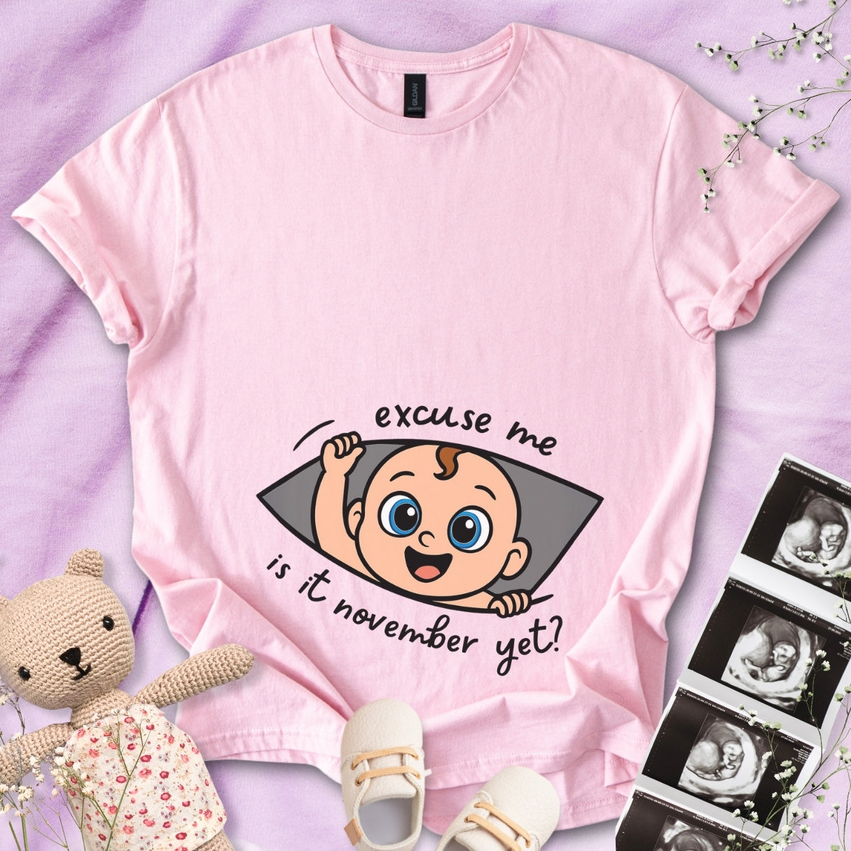 Baby Peeping Out Tee