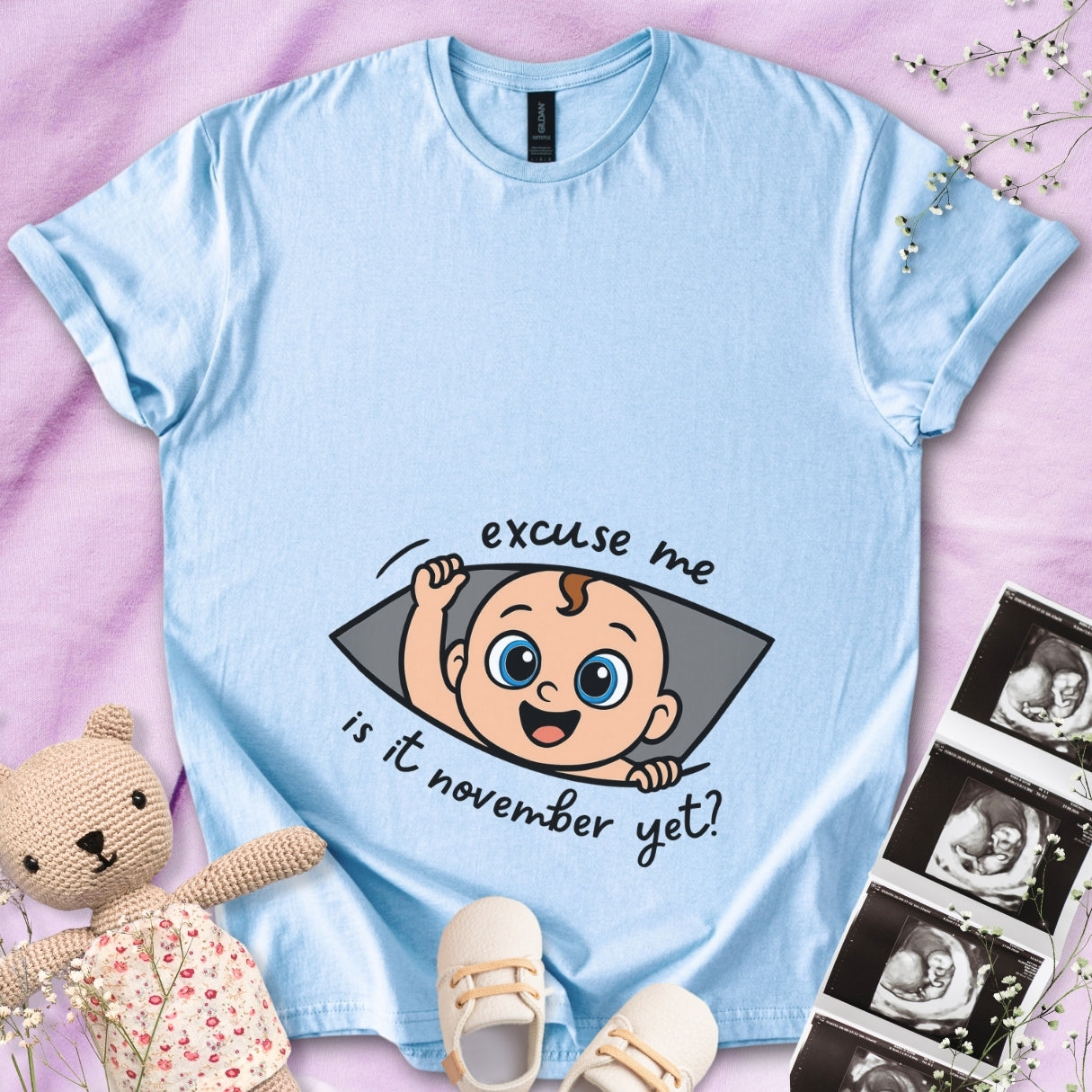 Baby Peeping Out Tee
