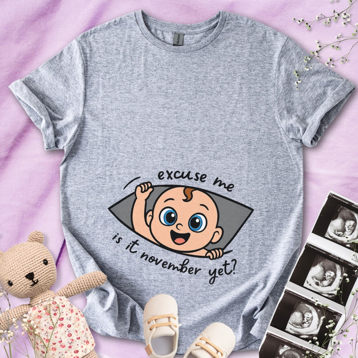 Baby Peeping Out Tee