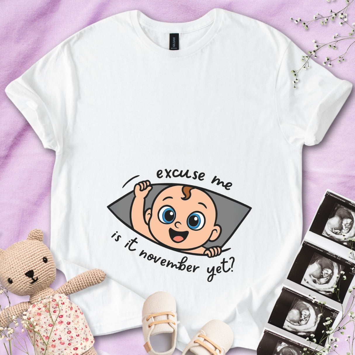 Baby Peeping Out Tee