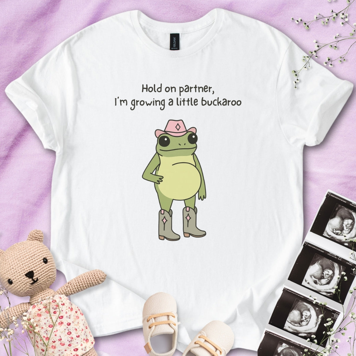 Growing A Little Buckaroo Tee