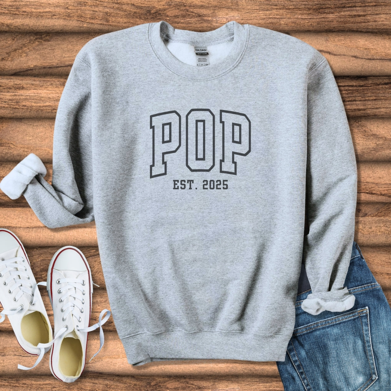 POP - Est Varsity Sweatshirt