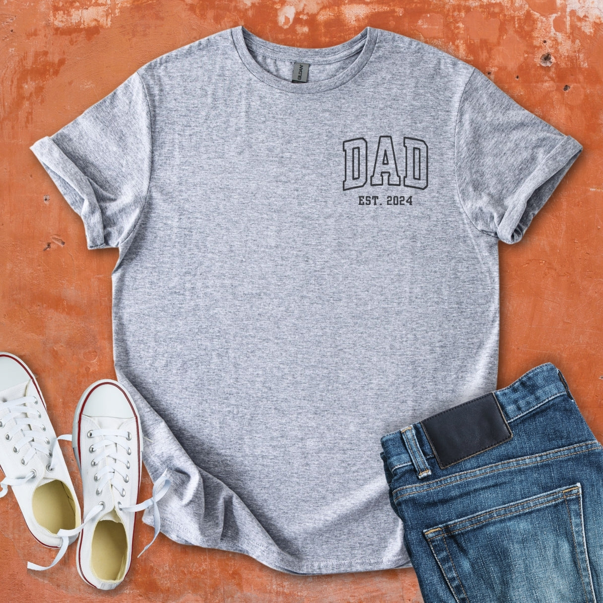 DAD - Est Pocket Varsity Tee