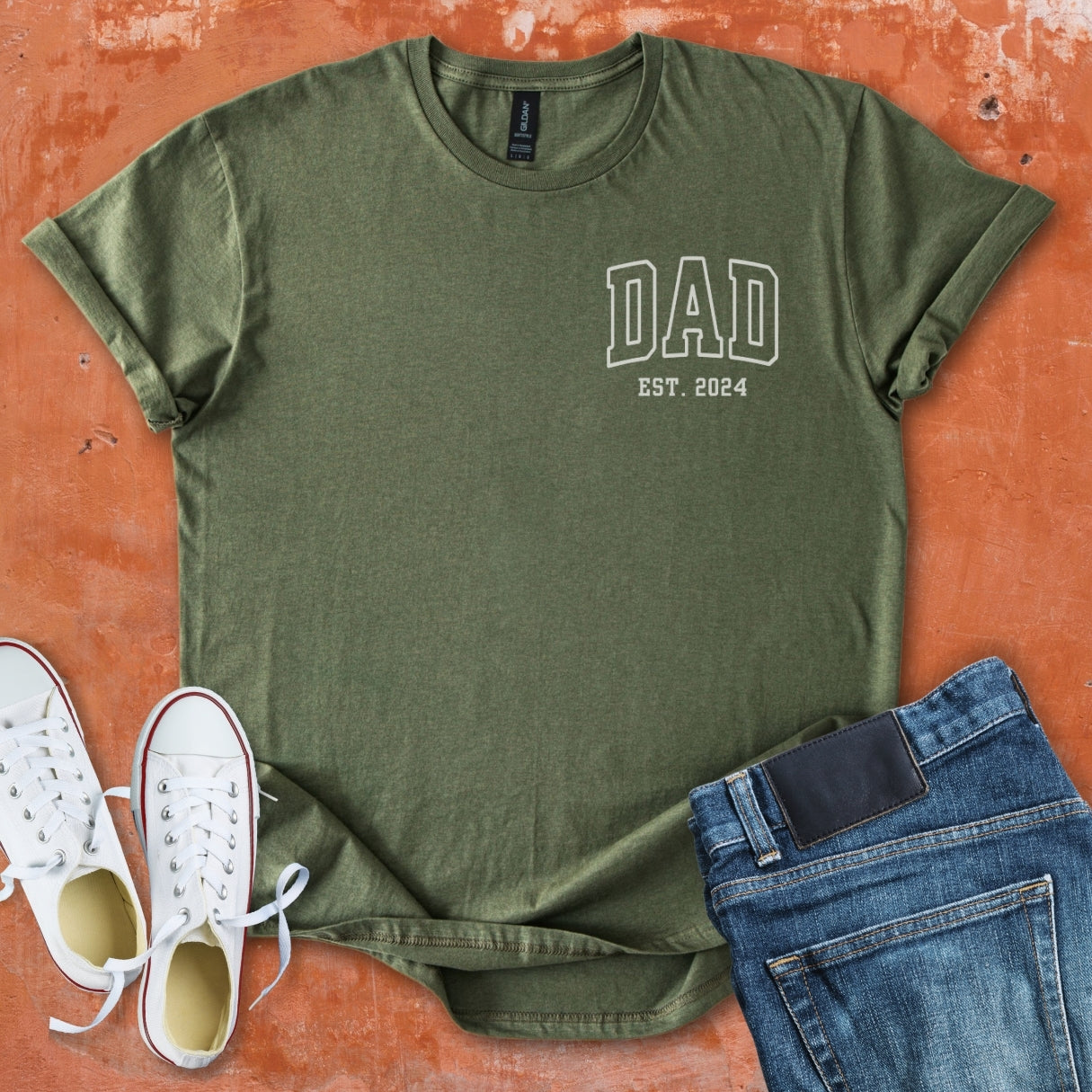 DAD - Est Pocket Varsity Tee