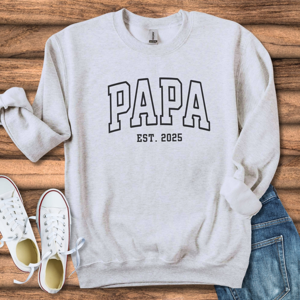 PAPA - Est Varsity Sweatshirt