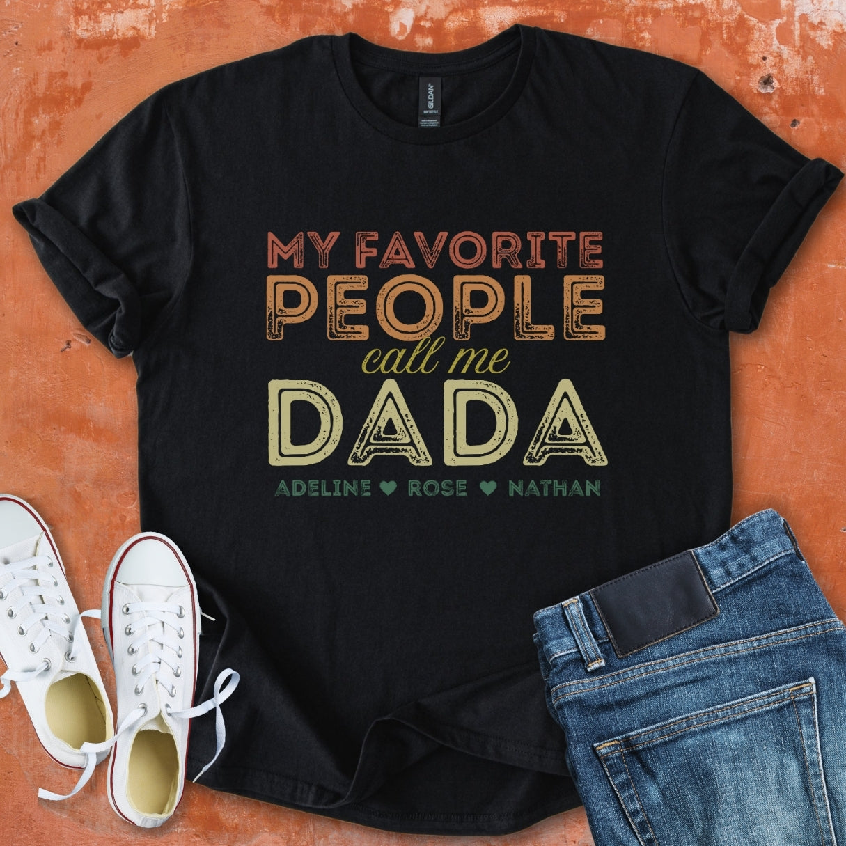 My Fav People Call Me DADA Tee