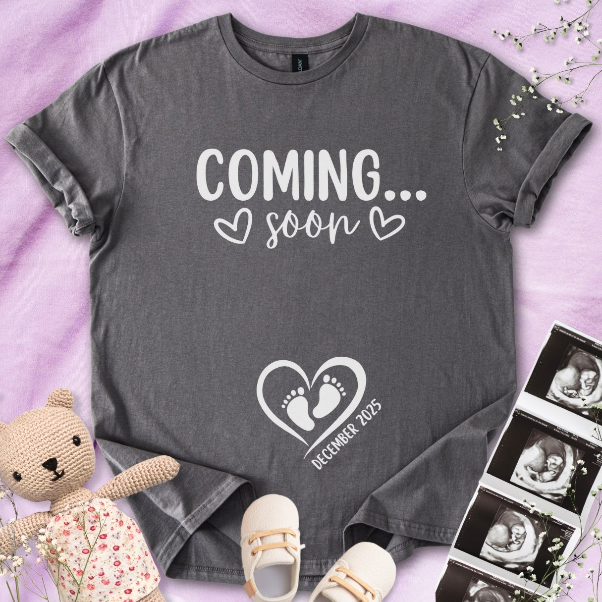 Coming Soon Heart Tee