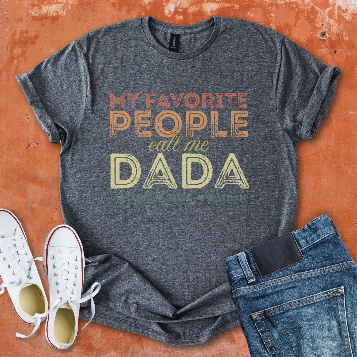 My Fav People Call Me DADA Tee