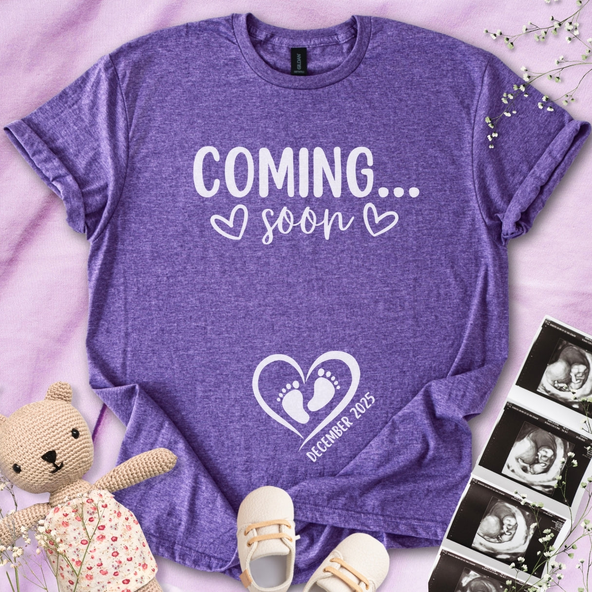 Coming Soon Heart Tee
