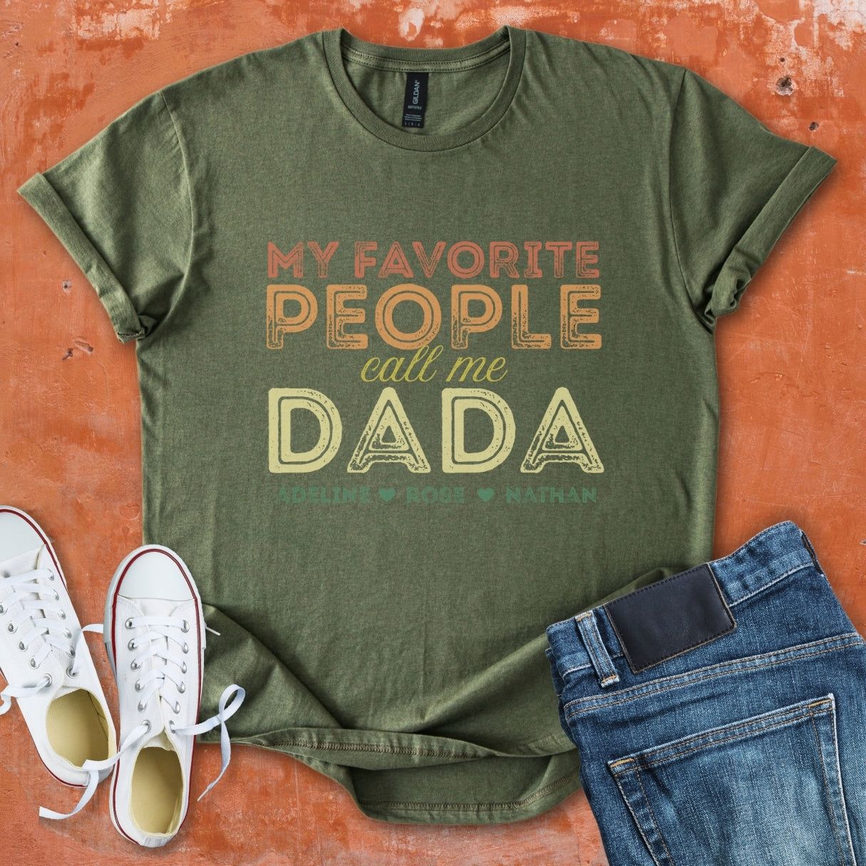 My Fav People Call Me DADA Tee