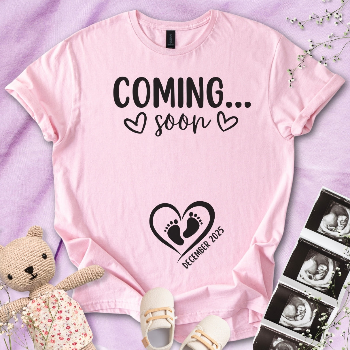 Coming Soon Heart Tee