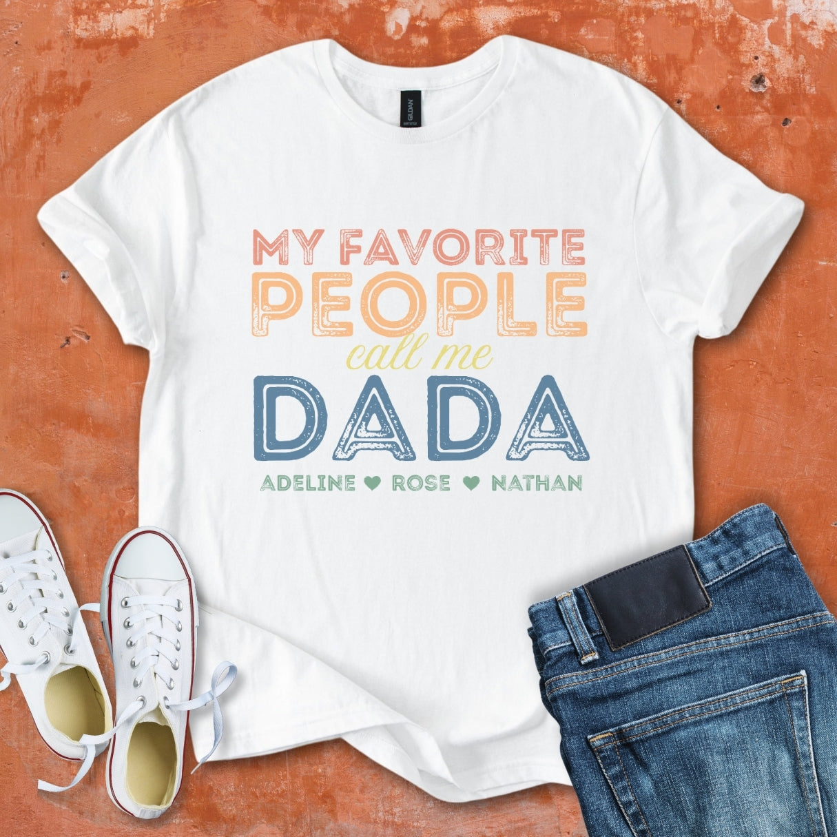 My Fav People Call Me DADA Tee