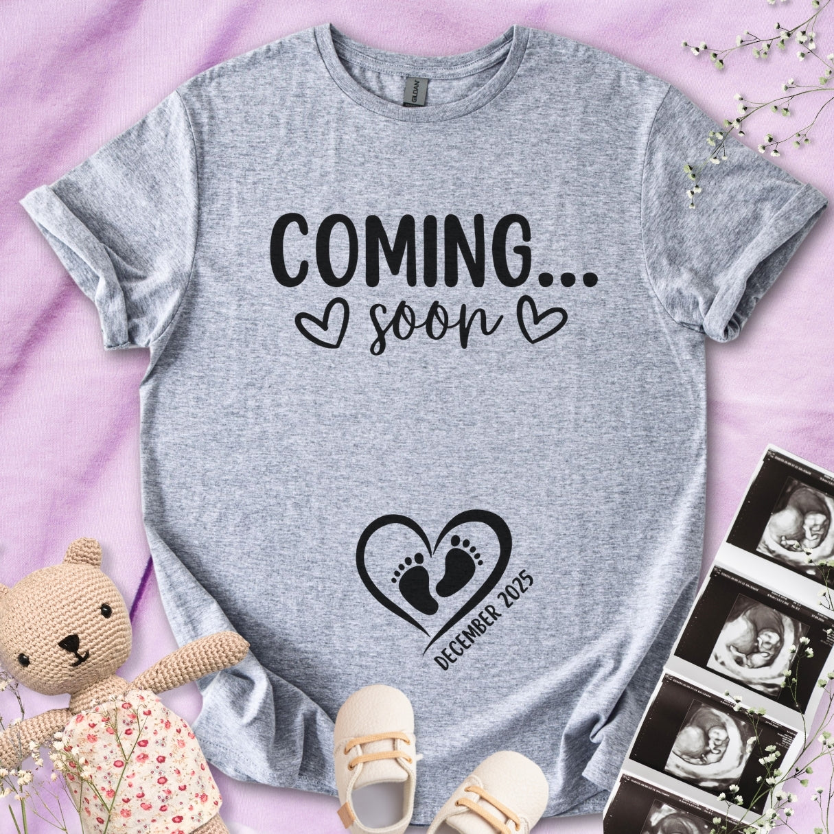 Coming Soon Heart Tee