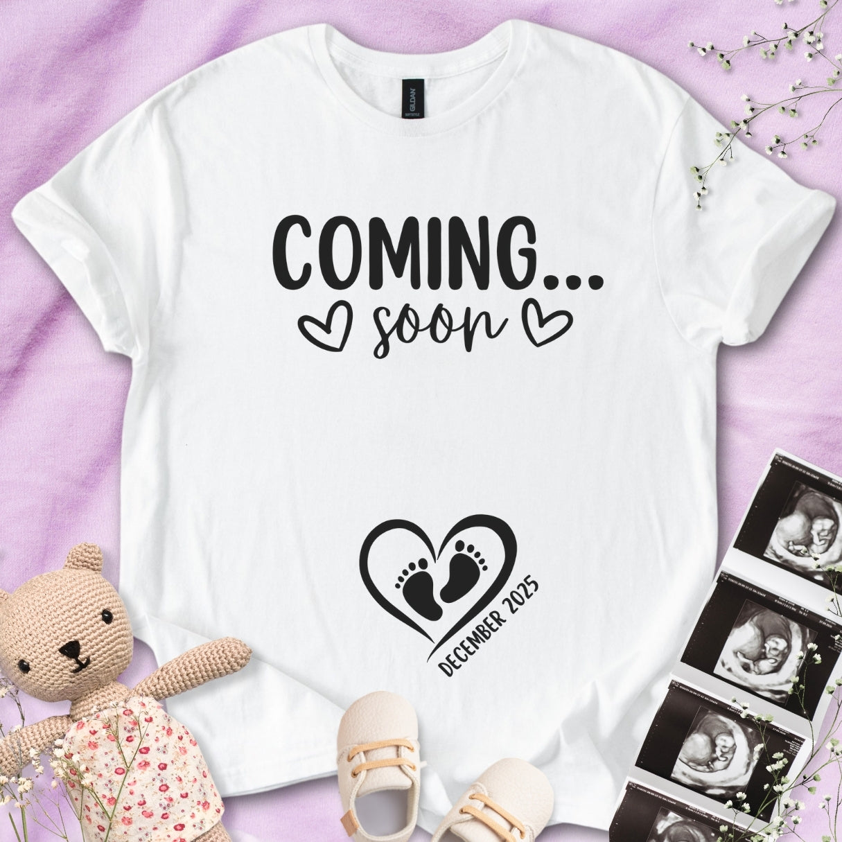 Coming Soon Heart Tee
