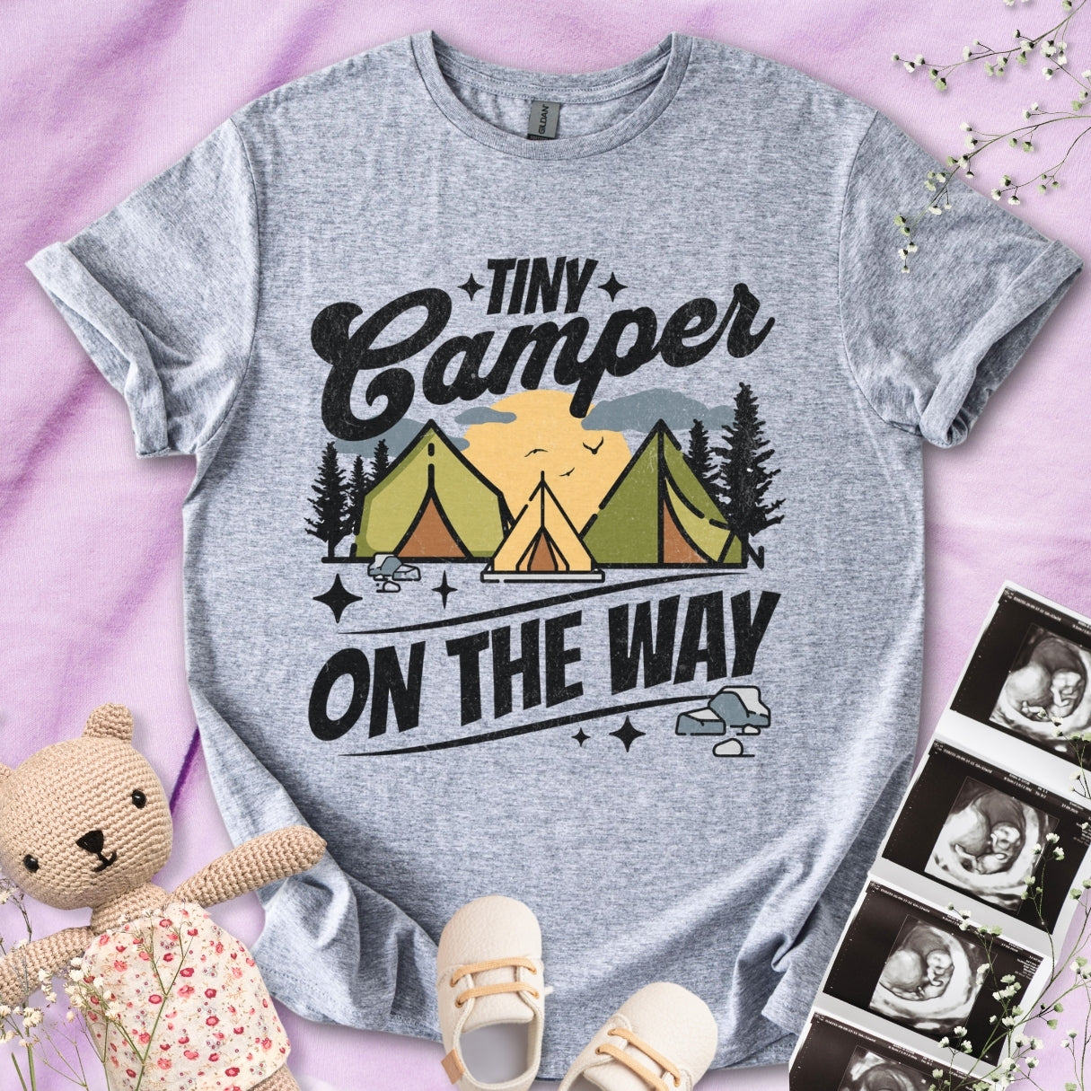 Tiny Camper On The Way Tee