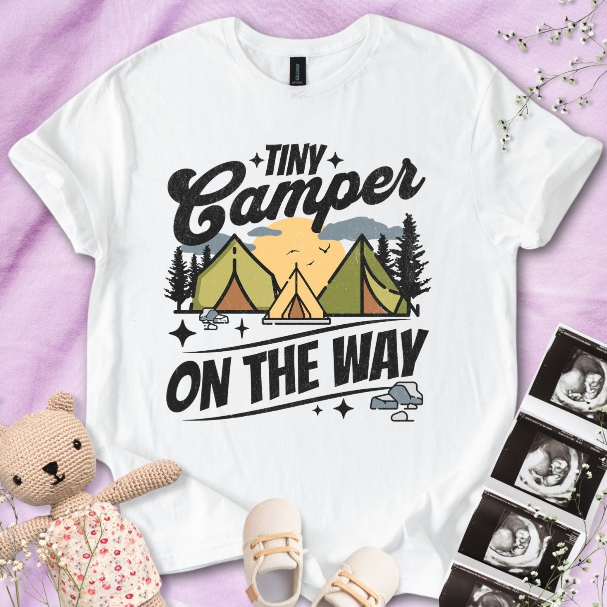 Tiny Camper On The Way Tee