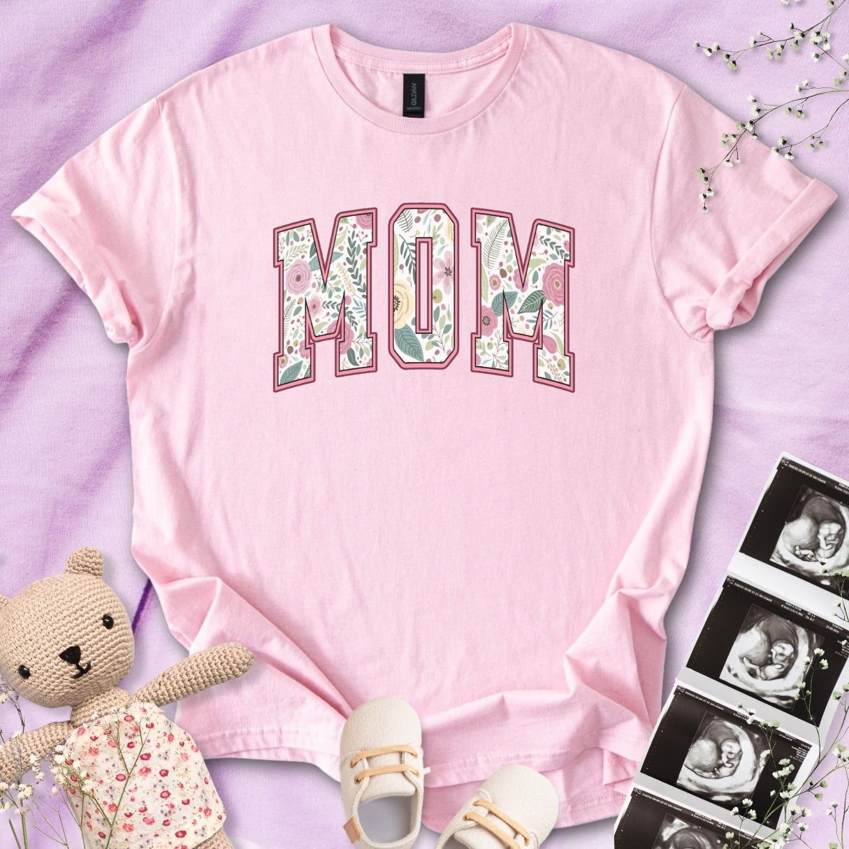 Mom Floral Tee