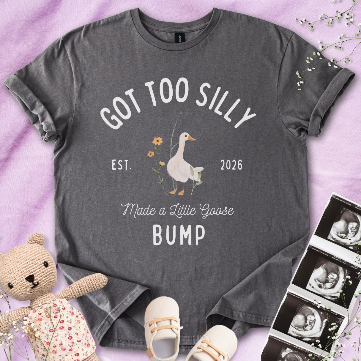 Got Too Silly Pregnancy Tee
