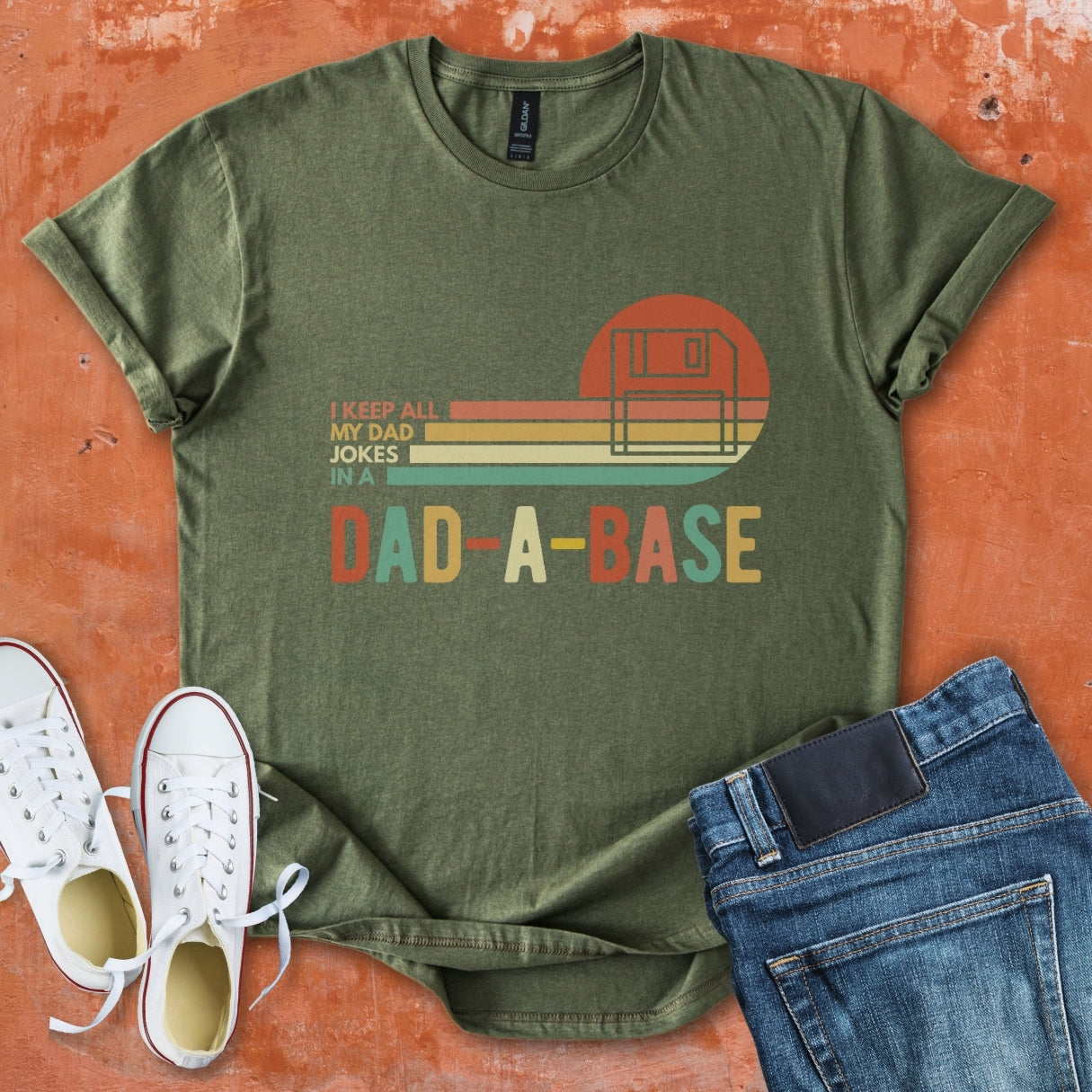 DAD - A - Base Funny Tee