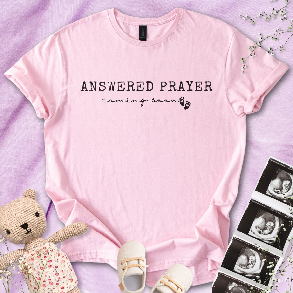 Answered Prayer Coming Soon Tee