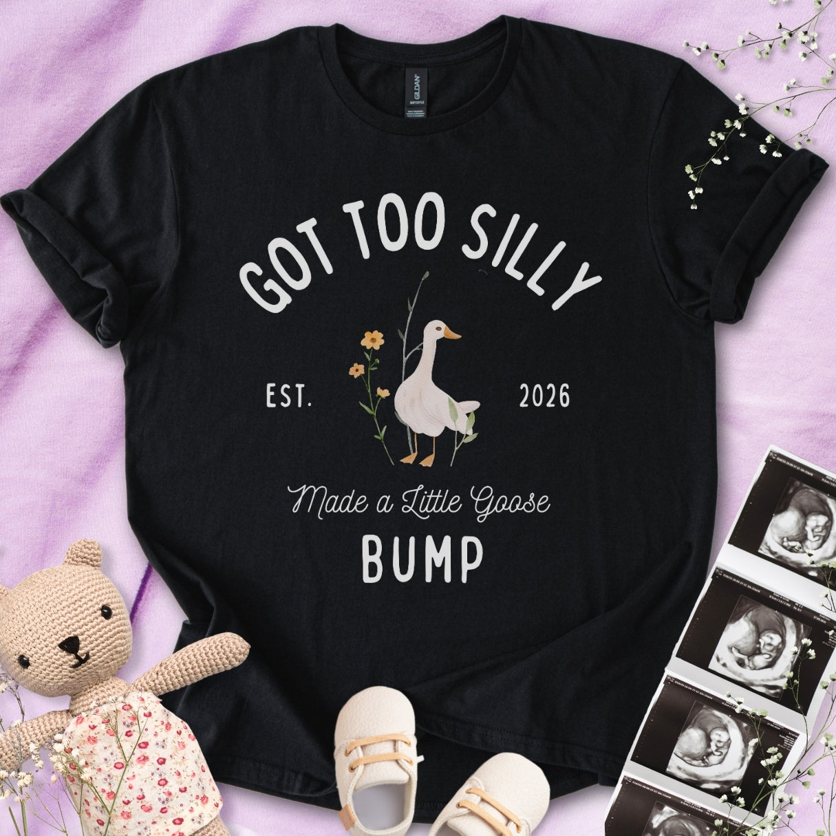 Got Too Silly Pregnancy Tee