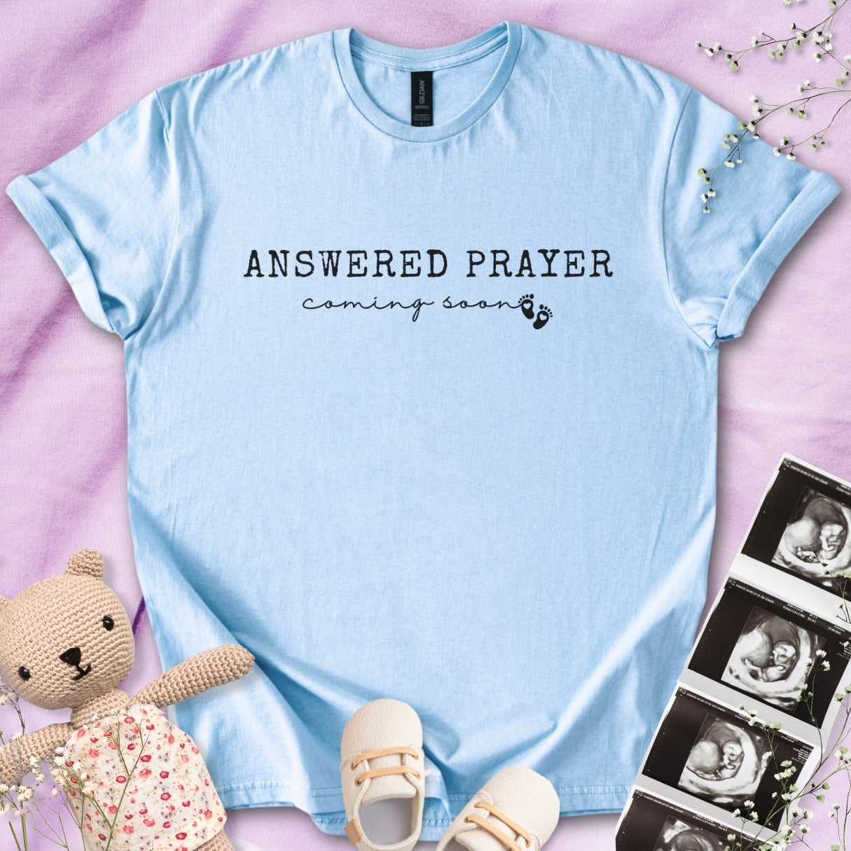 Answered Prayer Coming Soon Tee