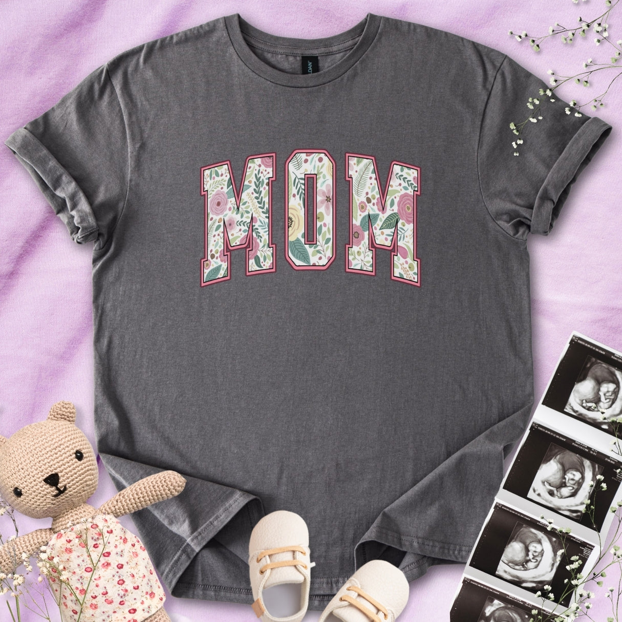 Mom Floral Tee