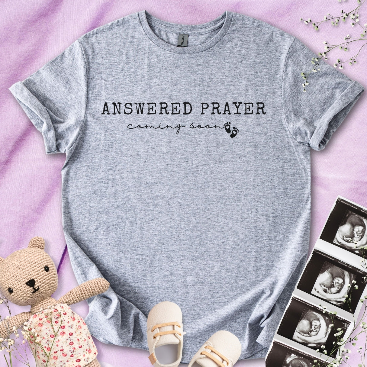 Answered Prayer Coming Soon Tee