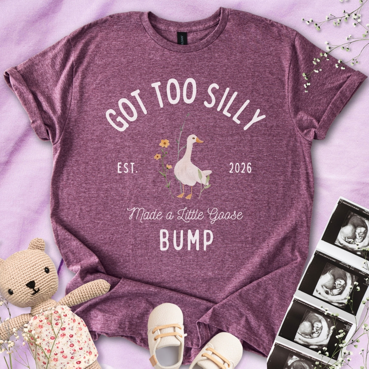 Got Too Silly Pregnancy Tee
