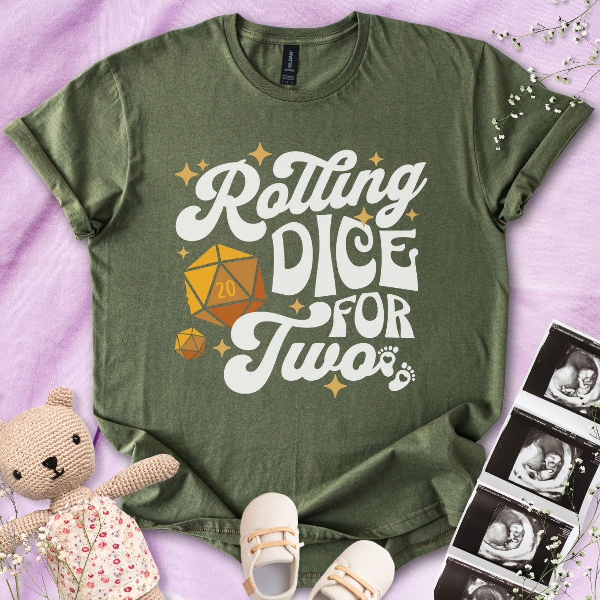 Rolling Dice For Two Tee