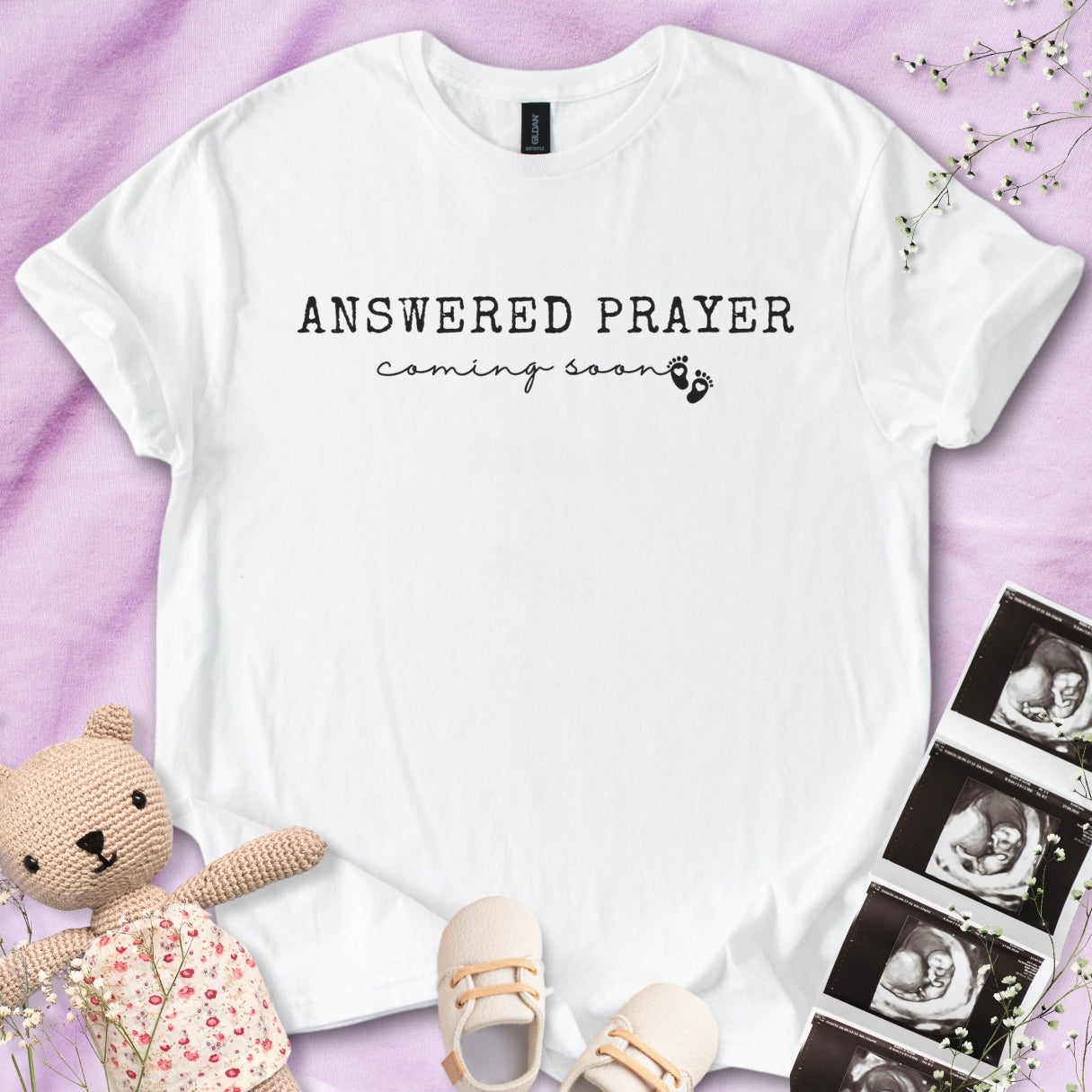 Answered Prayer Coming Soon Tee