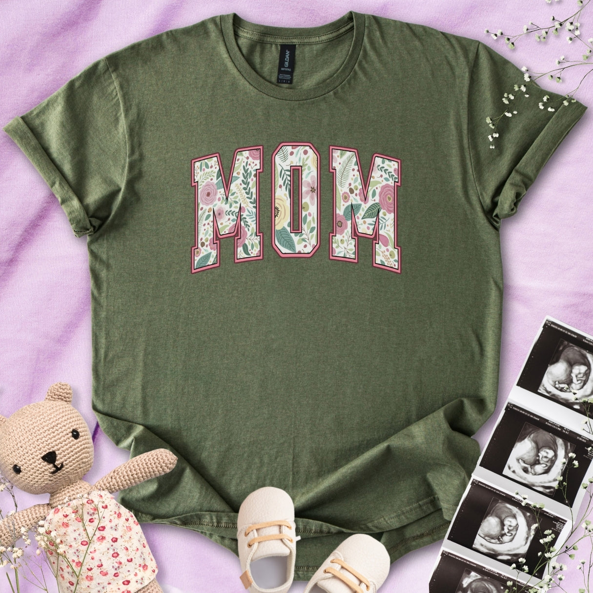 Mom Floral Tee